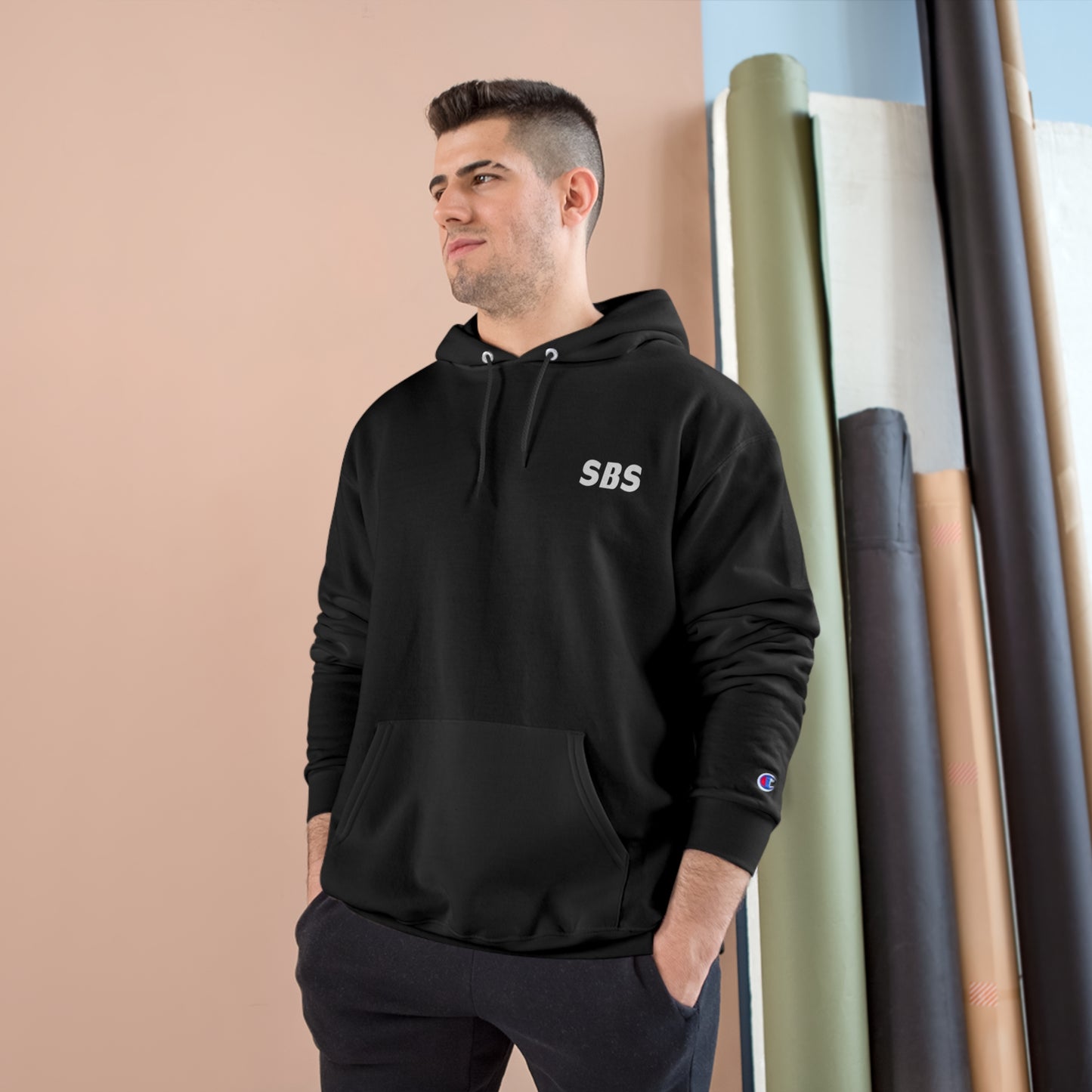 SBS Logo Champion Hoodie